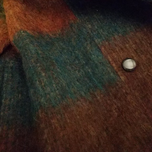 Multicolored wool coat - Picture 5 of 9